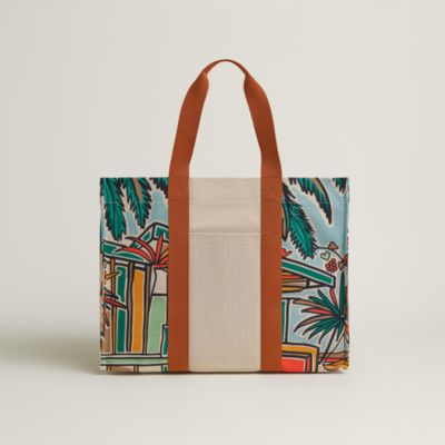 hermesエルメスTRAFFIC JAM BEACH BAG Hermès Traffic Jam Beach Bag - Blue Totes, Handbags - HER460196